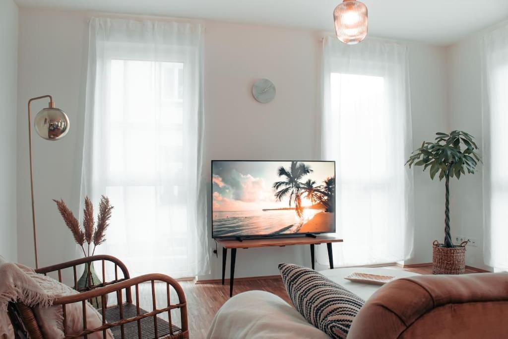 Modern 2 R-Apartment/Netflix/Fitness/Billiard Дрезден Екстер'єр фото